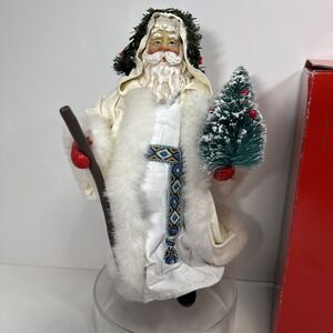 Vintage 1990 Siberina Santa Figurine by Possible Dreams - Original Box No Tag